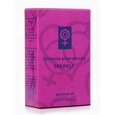 Парфюмерное масло женское с феромонами Formula Pheromone Sparkle, 15 мл (по мотивам Moon Sparkle (Escada)