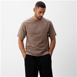 Футболка мужская MINAKU, коричневый, р-р 42-44