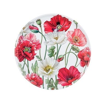 Поднос сервировочный 33*2,1см AGNESS МАКИ