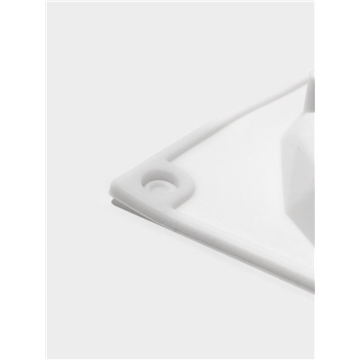 Форма для муссовых десертов и выпечки KONFINETTA «Сердце», силикон, 29×17×2 см, 8 ячеек, белая