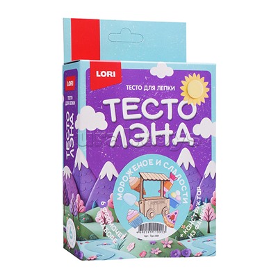 Тесто для лепки. Тематический набор "Мороженое, сладости"