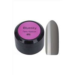 Bluesky Гель-краска для ногтей / Classic 072, теплый серый, 8 мл KRISTALLER, 1109233