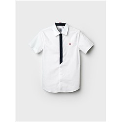 Сорочка текстильная для мальчиков (slim fit)