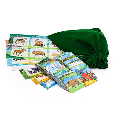 Нескучное лото "Дикие животные"