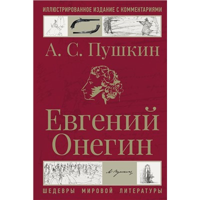 412105 АСТ А. С. Пушкин "Евгений Онегин"