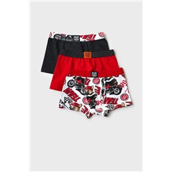 Трусы трикотажные для мальчиков - боксеры, 3 шт в комплекте PLAYTODAY, 1243487