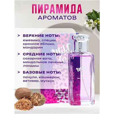 Туалетная вода женская Wild Girl, 100 мл