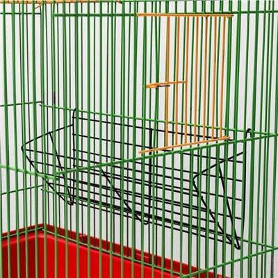 Кормушка для сена, 28×9×10 см, металл, чёрная