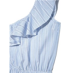 Платья CONTE LPL 930 Эффектное платье на одно плечо с воланом