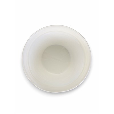 Кашпо для цветов «Дюна», 50 л, d=45 см, h=45 см, пластиковое, белое