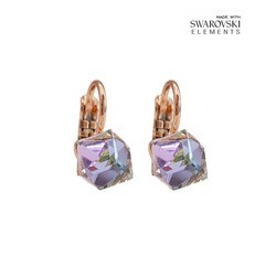 Серьги с кристаллами Swarovski