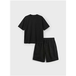 Комплект трикотажный для женщин: фуфайка (футболка), шорты