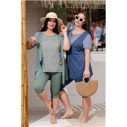 Костюм женский 9219 (Олива)