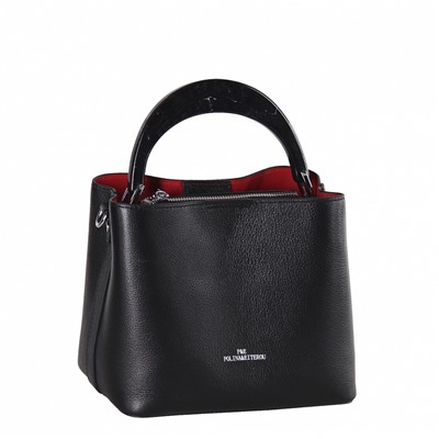 Сумка 2306Y black Polina&Eiterou