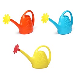 Лейка, 2.5 л, с рассеивателем, носик d=18 мм, цвет МИКС