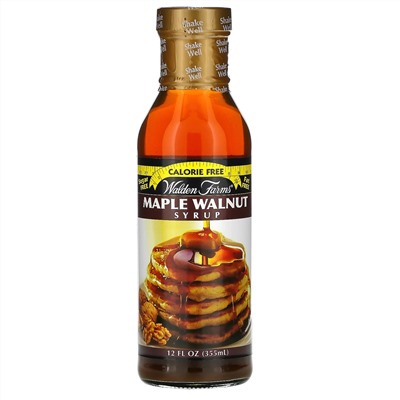 Walden Farms, Maple Walnut Syrup, 12 fl oz (355 ml)