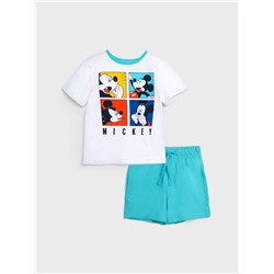 Комплект детский трикотажный для мальчиков: фуфайка (футболка), шорты