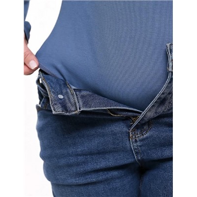 Боди женское с вырезом (Индиго)