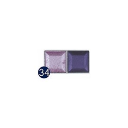 MILD ТЕНИ D-5022 двухцвет.№34 свет сир.+темн сирен перл.  /.12