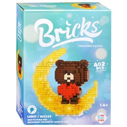 Конструктор "Лунный медведь" (402 дет.) в коробке