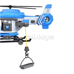 Вертолет "Полиция" (свет, звук) в коробке