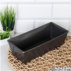 Форма для выпечки Кекса и хлеба 26х12х7,5см / RSD-24 /уп 100/ 0,182/