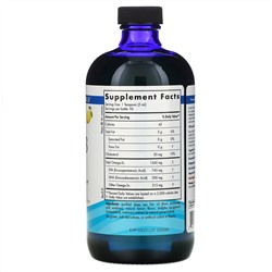 Nordic Naturals, Омега-3 со вкусом лимона, 1,560 мг, 473 мл (16 жидк. унций)