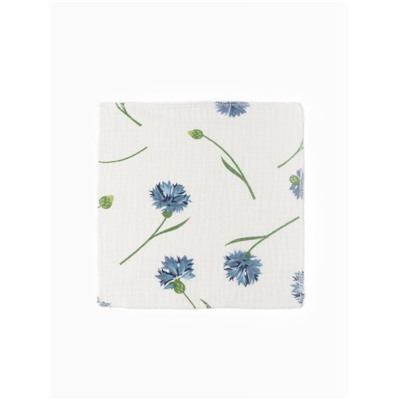 Набор платочков «Крошка Я» Cornflowers вид 1, 20×20 см-5 шт., муслин, хлопок 100%