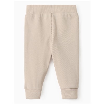 Брюки детские MINAKU, рост 74-80 см, бежевые