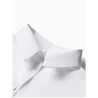 Рубашка женская с разрезами MINAKU: Casual Collection, размер 42, белая