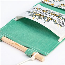 Кармашек текстильный Этель "Fresh sea buckthorn", 41*20 см