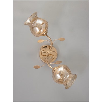 Люстра «Лиза» 2×40 Вт Е27 золото