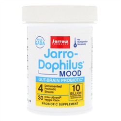 Jarrow Formulas, Jarro-Dophilus Mood, 10 Billion, 30 EnteroGuard Veggie Caps