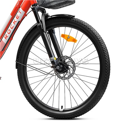Велосипед 26" Rocket lady Steel 26, цвет красный, размер 17"