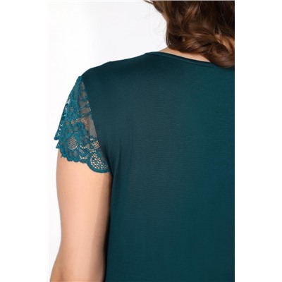 Ночная сорочка Алиса-1 (Изумрудный)