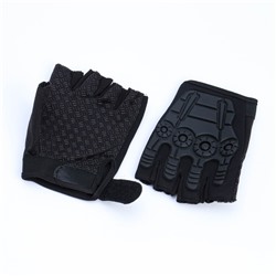 Перчатки тактические Storm tactic, XL, с усилением, черные
