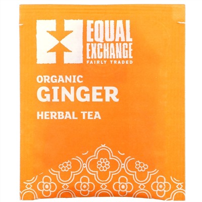 Equal Exchange, Organic Ginger, Herbal Tea, Caffeine Free, 20 Tea Bags, 1.05 oz ( 30 g)