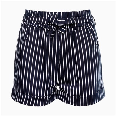 Шорты женские повседневные, темно-синие, размер 48