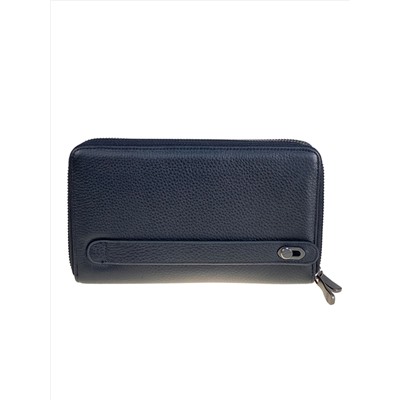 Клатч мужской из натуральной кожи, цвет черный