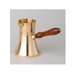Турка резная 400мл, латунь, серия Graving, 20*9*13см Lefard