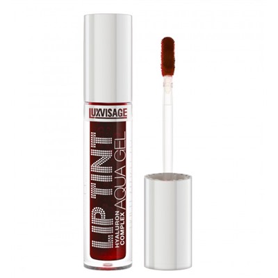 LUX visage Тинт для губ с гиалур. комплексом Lip Tint Aqua Gel тон 04 Розовое дерево /6