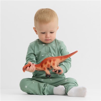 Штанишки детские MINAKU, рост 62-68 см, оливковые