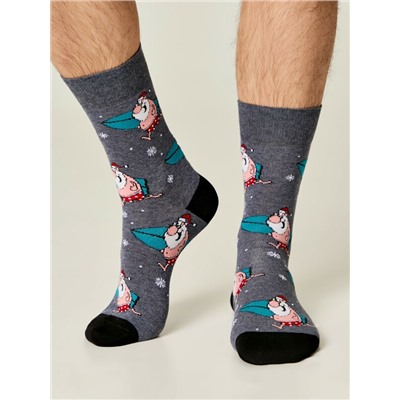 Новогодние БРЕСТСКИЕ НОСКИ МУЖСКИЕ 2146 NEW YEAR