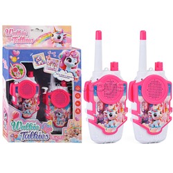 Рация игрушечная "Красивые единороги" в коробке