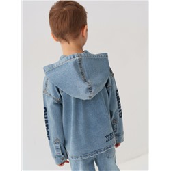 Куртка текстильная джинсовая для мальчиков
