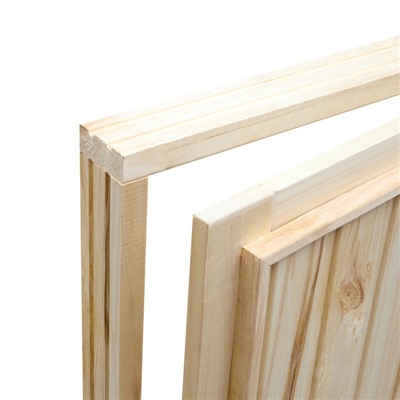 Дверь для бани и сауны «Эконом», 190×80 см, деревянная, «Добропаровъ»