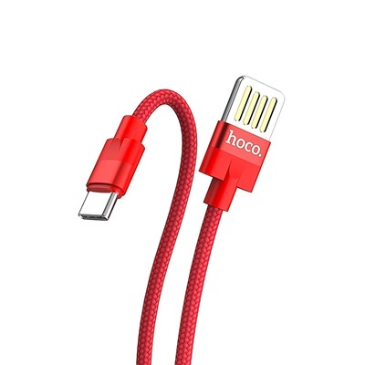 Кабель USB - Type-C Hoco U55 Outstanding 12W 120см 2,4A  (red)