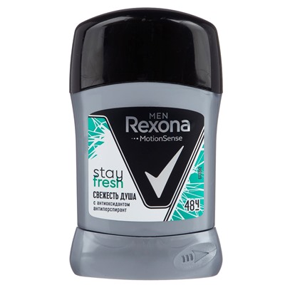Дезодорант Стик Rexona Men Антиперспирант Свежесть душа 50 мл
