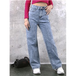 Джинсы женские трубы