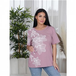 Футболка Лирика плюс (Сухая роза)